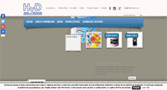 Desktop Screenshot of hydpinturas.com